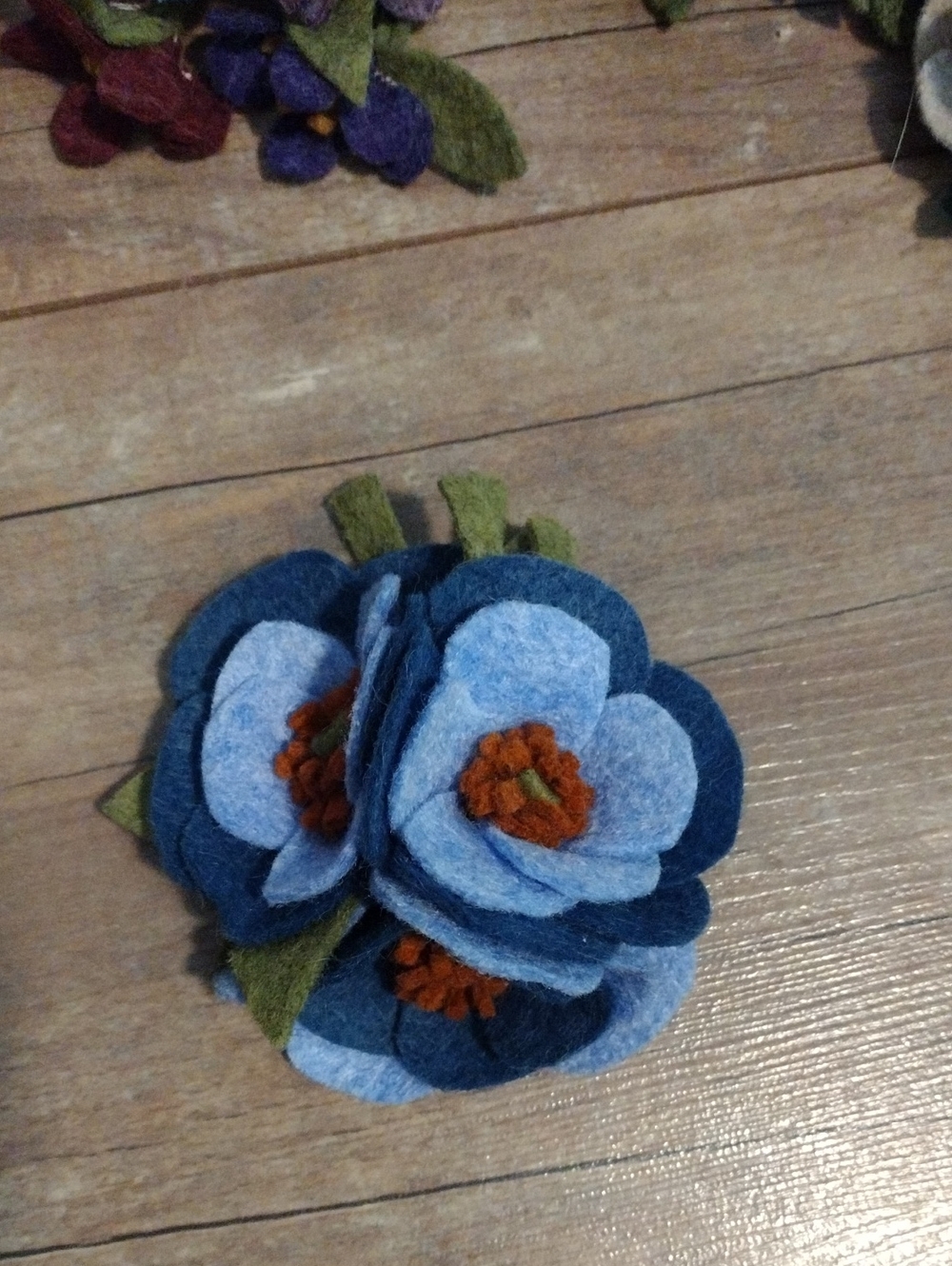 Felt Flower Lot - Picture 7 of 12